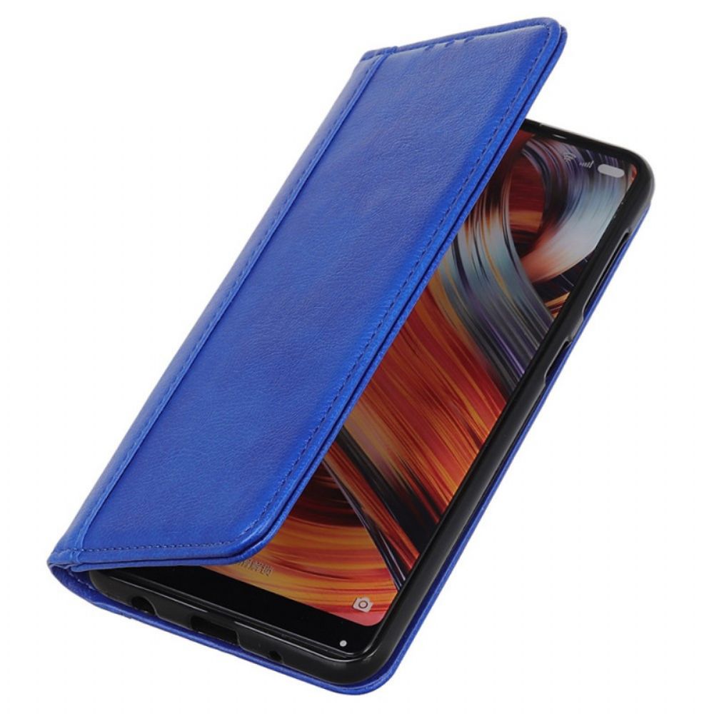 Schutzhülle Für Sony Xperia Pro-I Flip Case Elegance Litschi-spaltleder