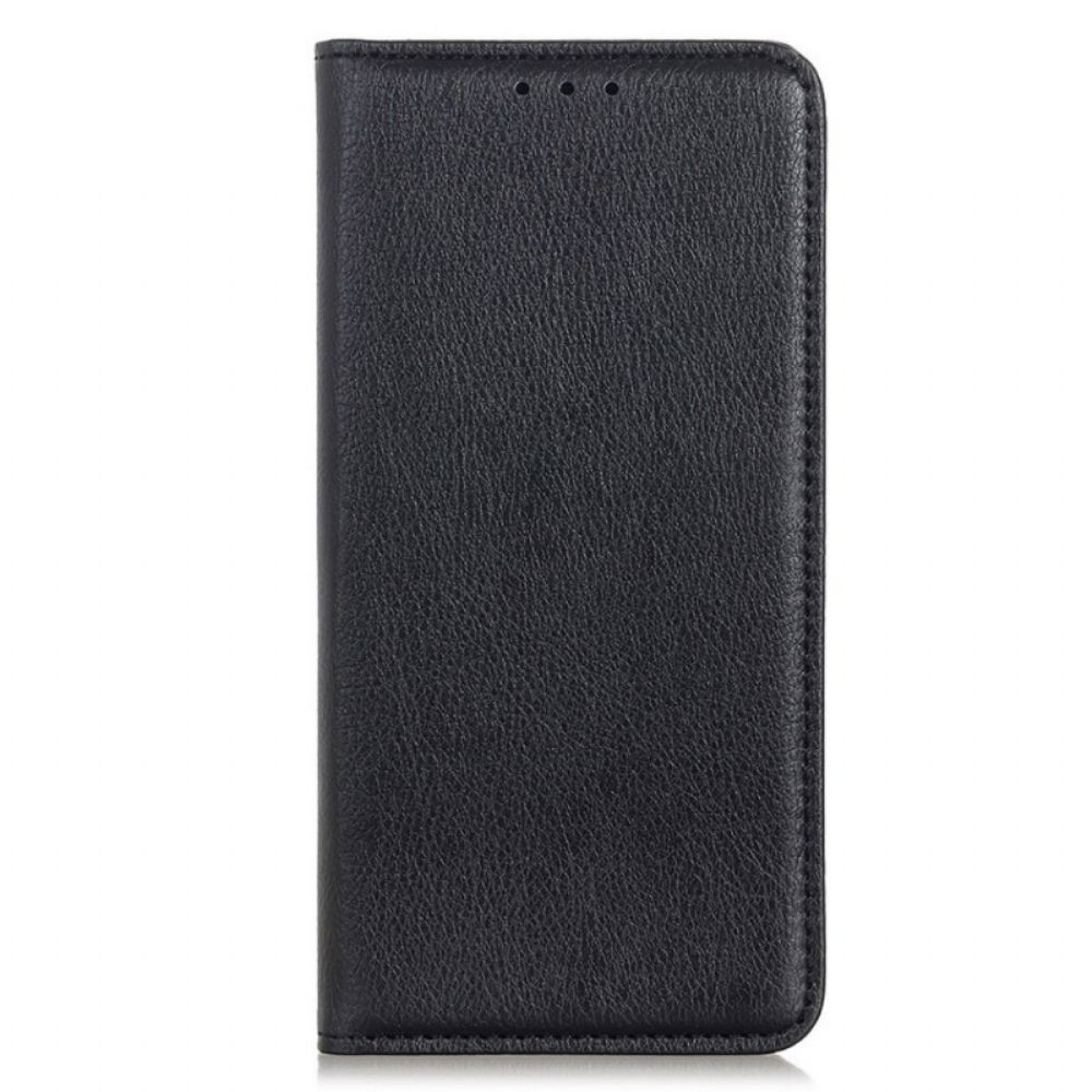 Schutzhülle Für Sony Xperia Pro-I Flip Case Lychee-spaltleder