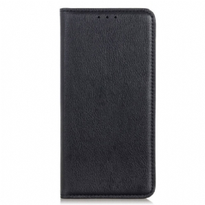 Schutzhülle Für Sony Xperia Pro-I Flip Case Lychee-spaltleder