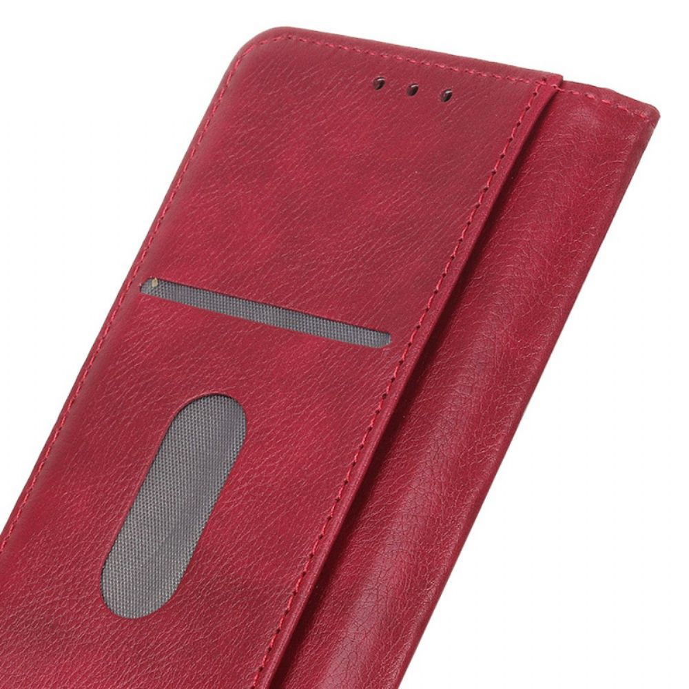 Schutzhülle Für Sony Xperia Pro-I Flip Case Lychee-spaltleder