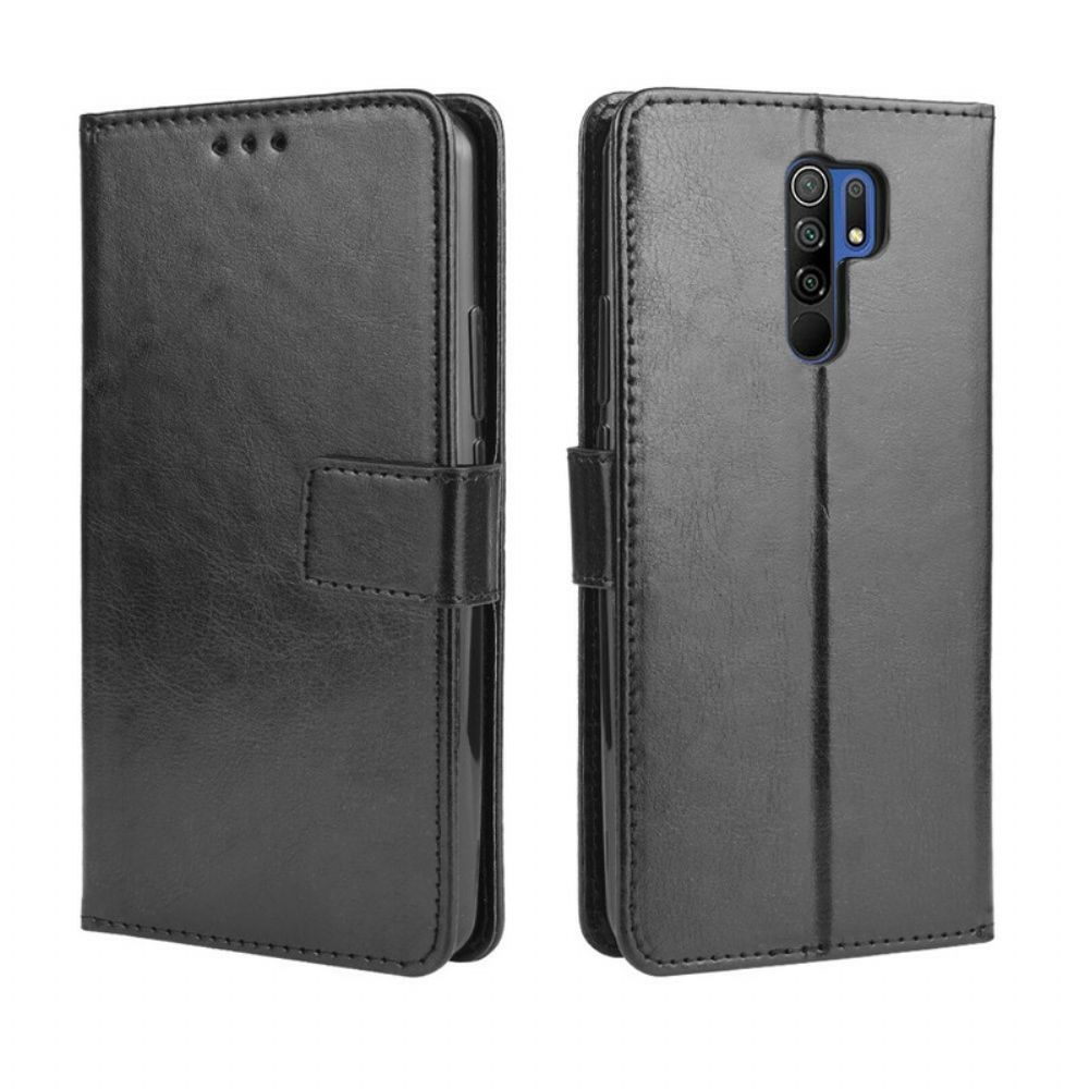 Flip Case Für Xiaomi Redmi 9 Auffälliges Kunstleder