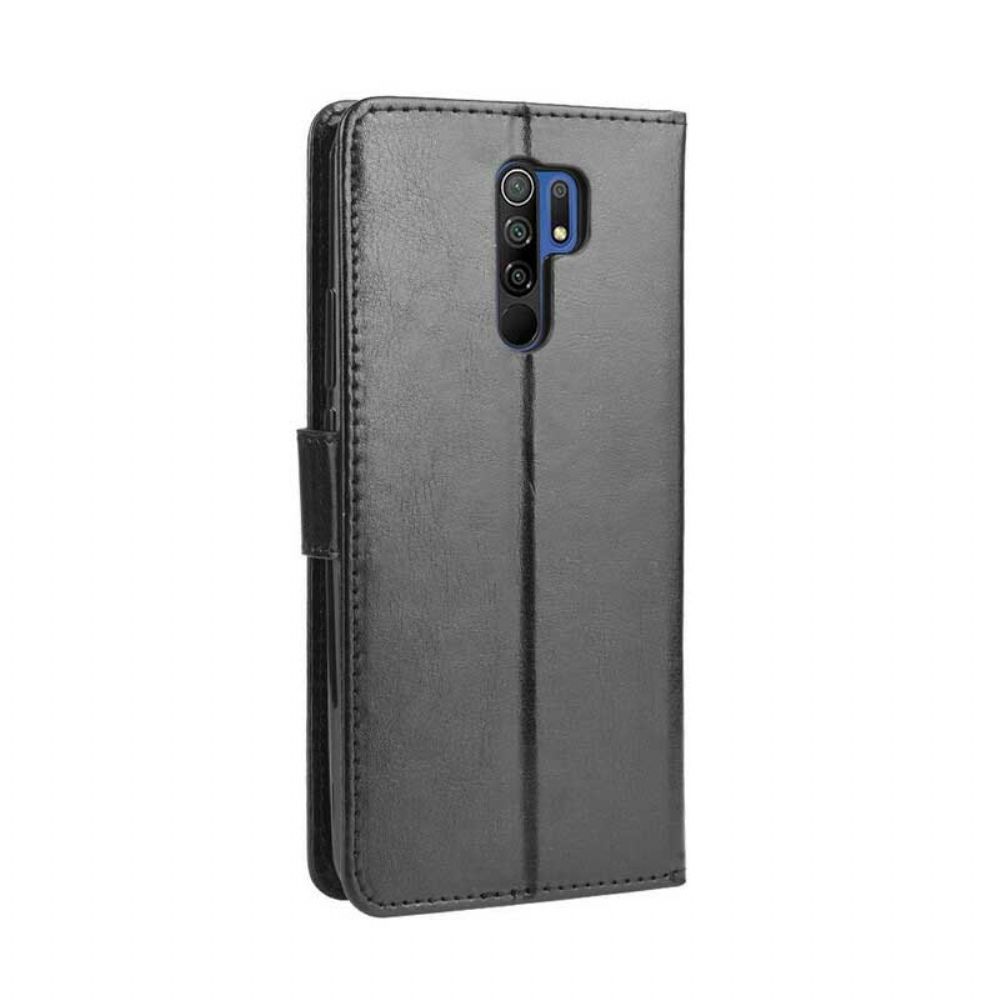 Flip Case Für Xiaomi Redmi 9 Auffälliges Kunstleder