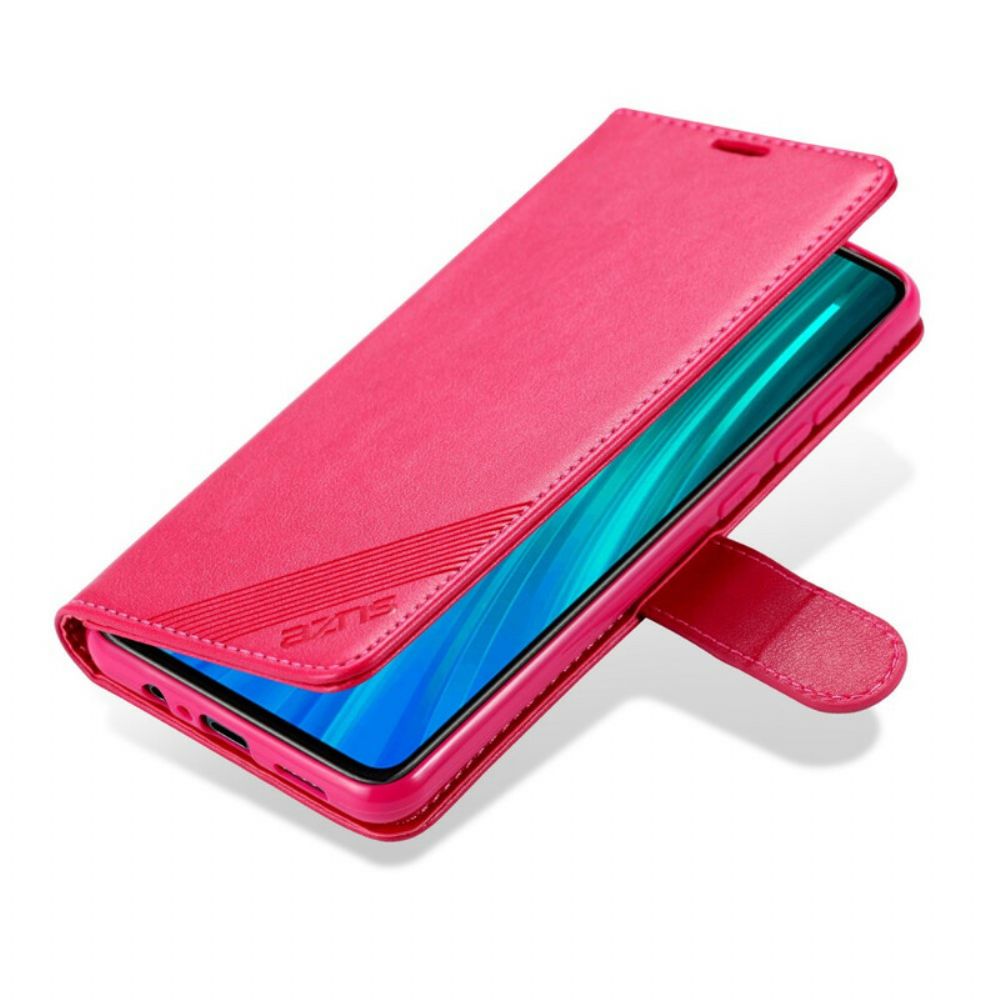 Flip Case Für Xiaomi Redmi 9 Azns Kunstleder