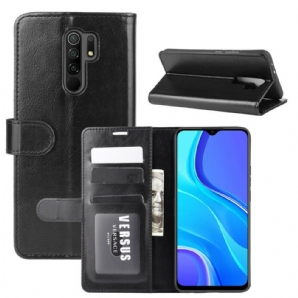 Flip Case Für Xiaomi Redmi 9 Ultra Kunstleder