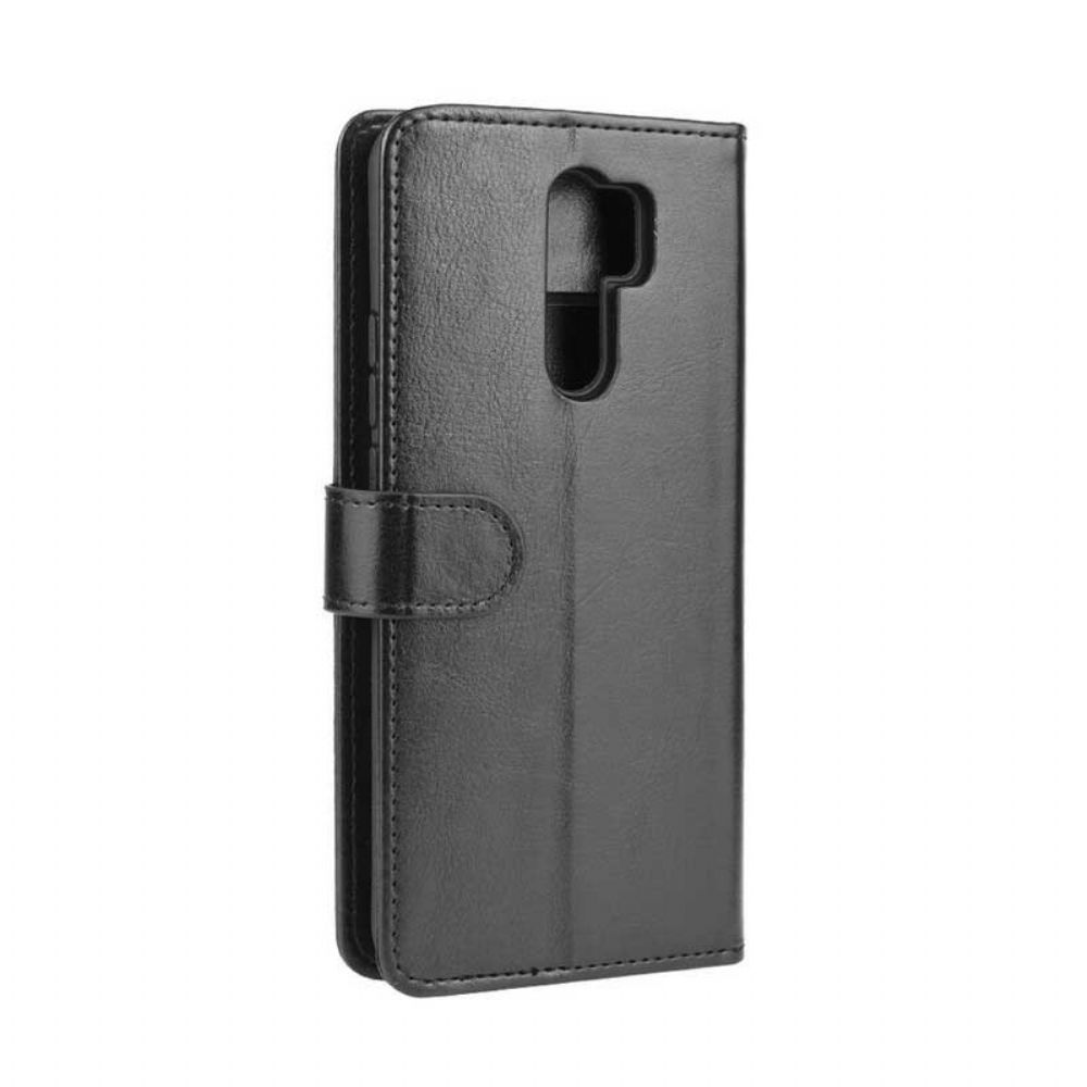 Flip Case Für Xiaomi Redmi 9 Ultra Kunstleder