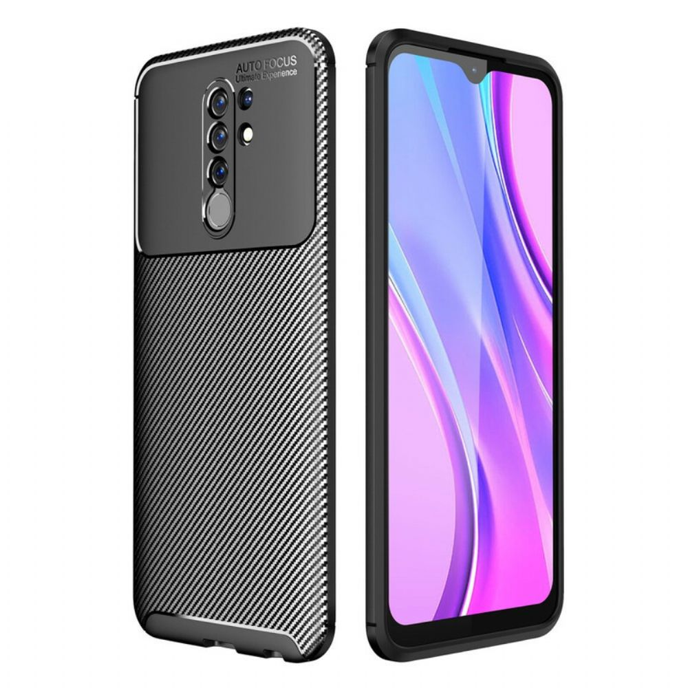 Handyhülle Für Xiaomi Redmi 9 Kohlefaserschlauch