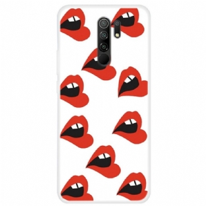 Hülle Für Xiaomi Redmi 9 Plumping Lippen