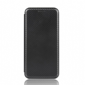 Schutzhülle Für Xiaomi Redmi 9 Flip Case Farbiges Carbon-silikon