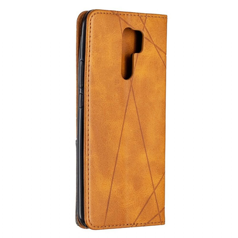 Schutzhülle Für Xiaomi Redmi 9 Flip Case Künstlerstil