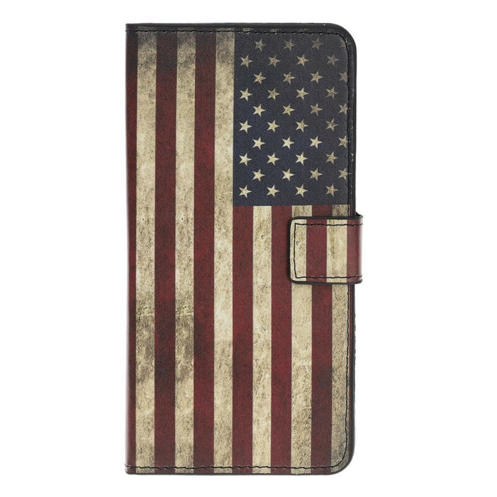 Flip Case Für iPhone 12 Mini Us-flagge