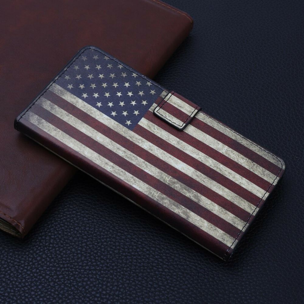 Flip Case Für iPhone 12 Mini Us-flagge