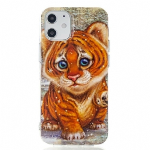 Handyhülle Für iPhone 12 Mini Tigerbaby