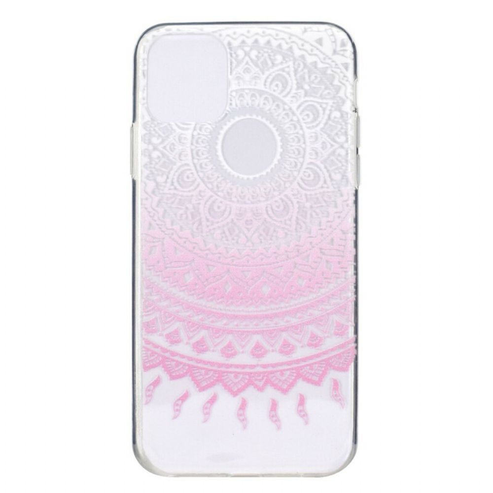 Handyhülle Für iPhone 12 Mini Transparentes Farbiges Mandala