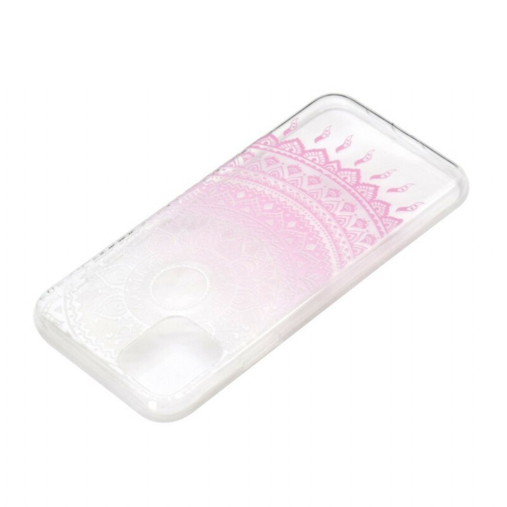 Handyhülle Für iPhone 12 Mini Transparentes Farbiges Mandala