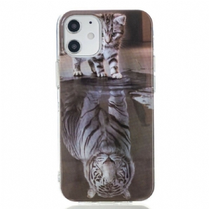 Hülle Für iPhone 12 Mini Ernst Der Tiger