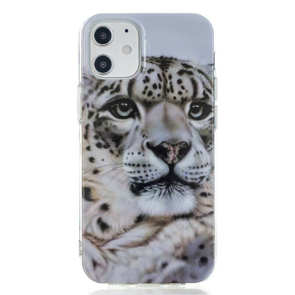 Hülle Für iPhone 12 Mini Königlicher Tiger