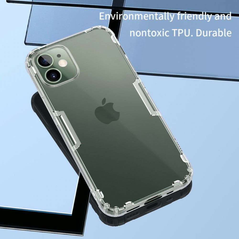 Hülle Für iPhone 12 Mini Nillkin Transparente Natur