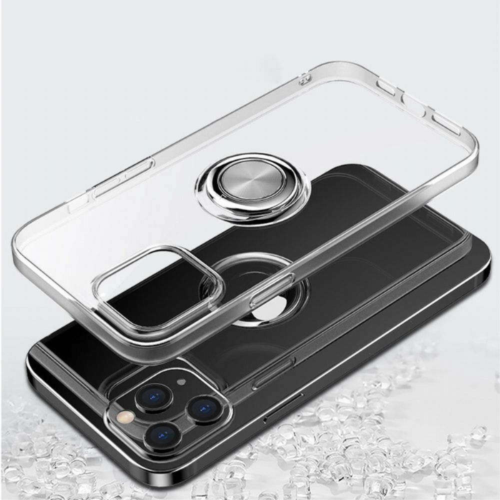 Hülle Für iPhone 12 Mini Transparent Mit Ring-unterstützung