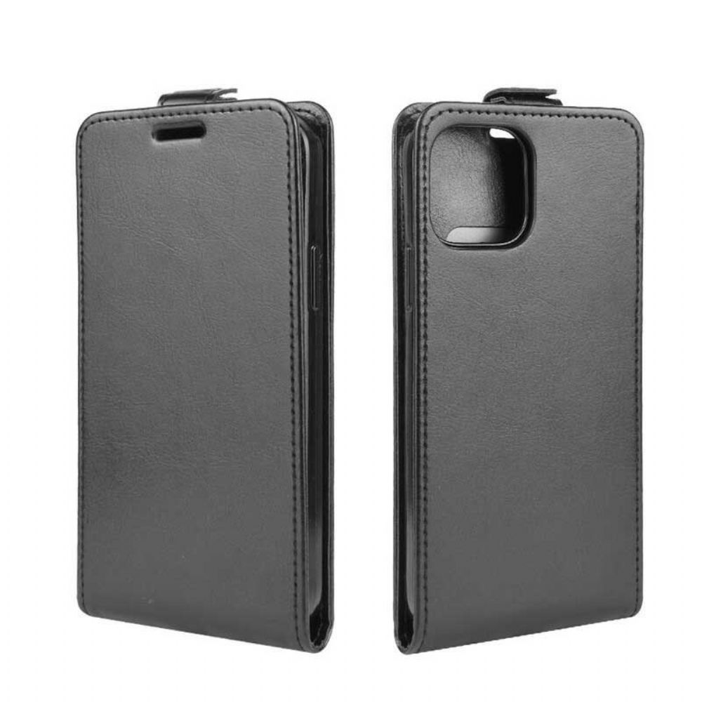 Lederhüllen Für iPhone 12 Mini Flip Case Klappbar