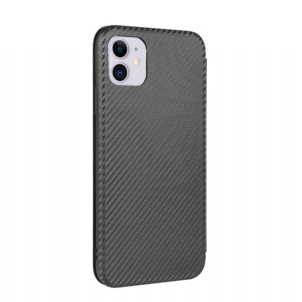 Schutzhülle Für iPhone 12 Mini Flip Case Kohlefaser