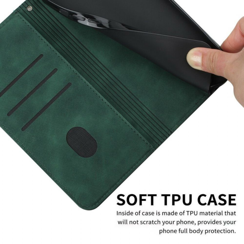 Schutzhülle Für iPhone 12 Mini Flip Case Lederoptik Im S-design