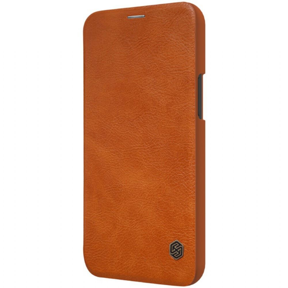 Schutzhülle Für iPhone 12 Mini Flip Case Nillkin Qin-serie