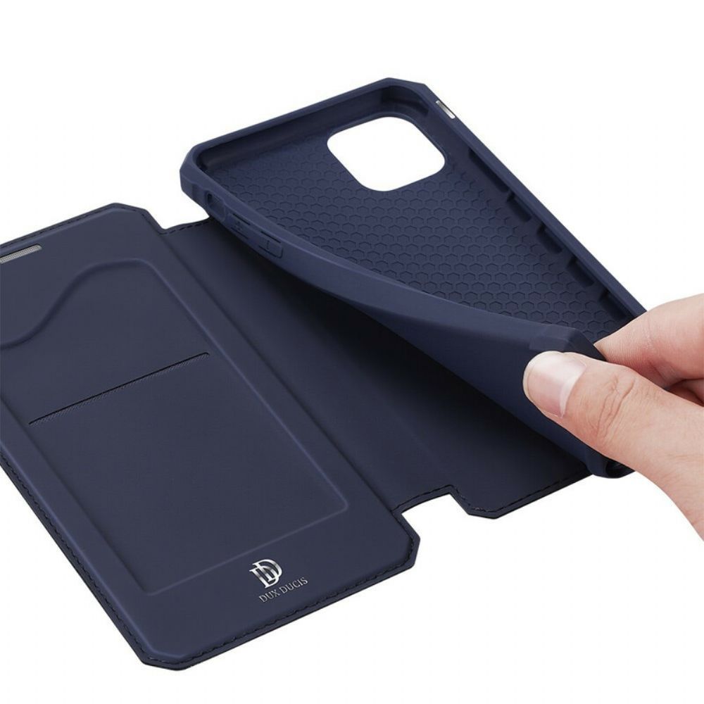 Schutzhülle Für iPhone 12 Mini Flip Case Skin X-serie Dux Ducis