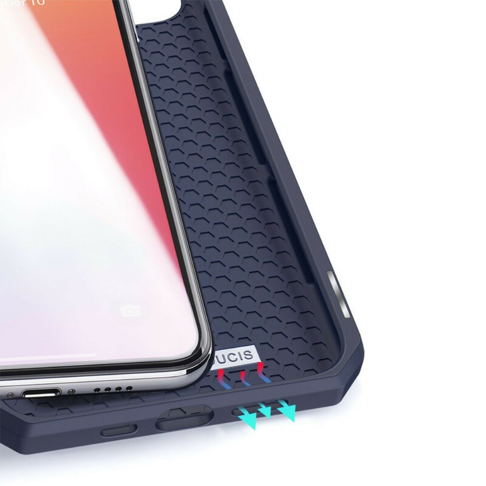 Schutzhülle Für iPhone 12 Mini Flip Case Skin X-serie Dux Ducis