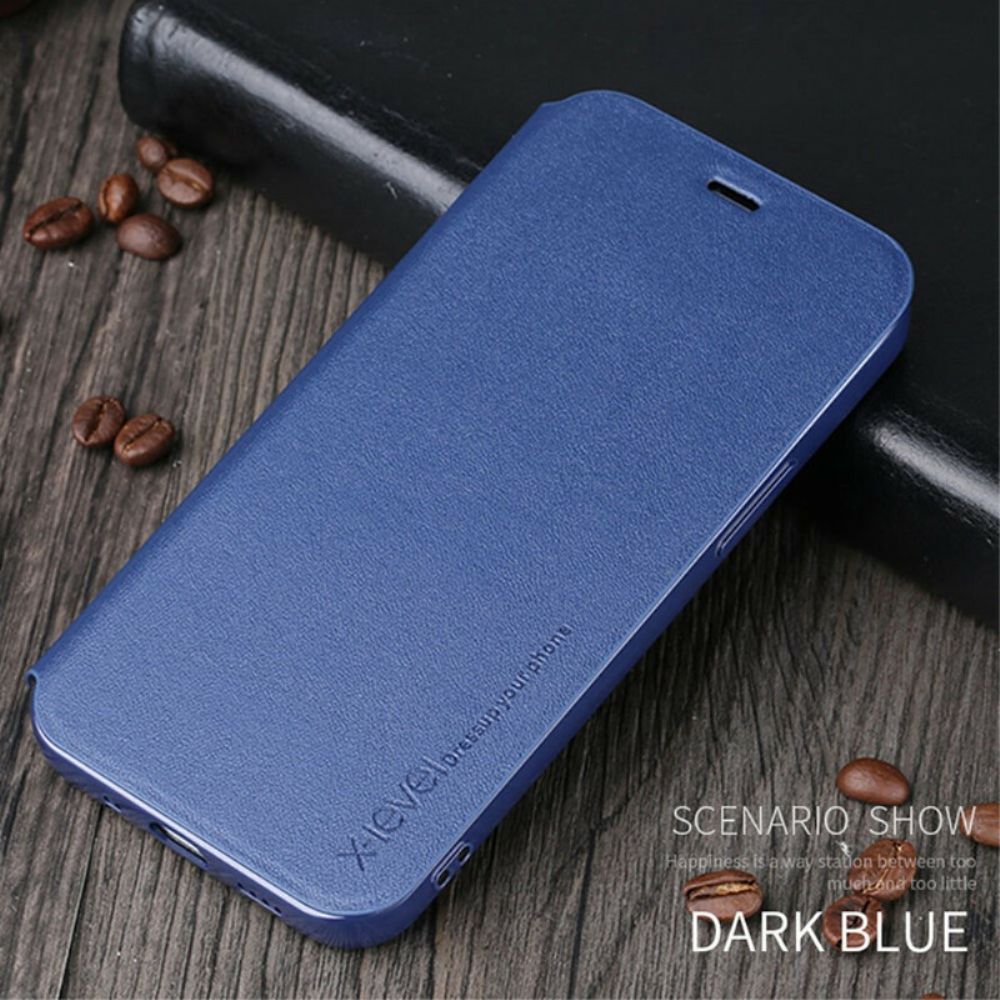 Schutzhülle Für iPhone 12 Mini Flip Case X-level Fib Ii-serie