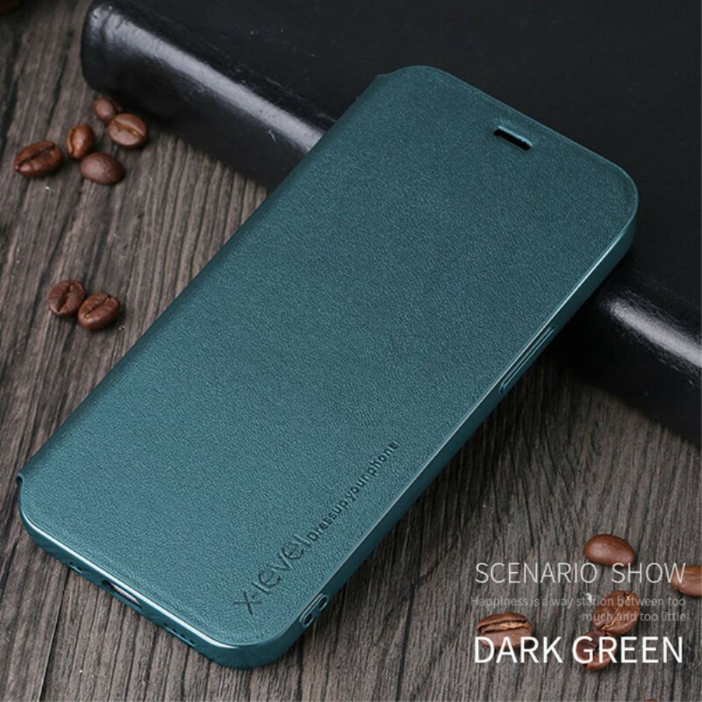 Schutzhülle Für iPhone 12 Mini Flip Case X-level Fib Ii-serie