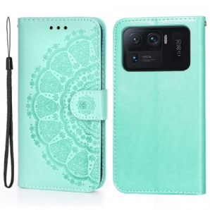 Flip Case Für Xiaomi Mi 11 Ultra Korallen-mandala