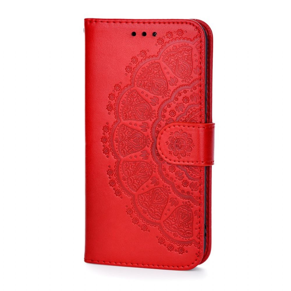 Flip Case Für Xiaomi Mi 11 Ultra Korallen-mandala