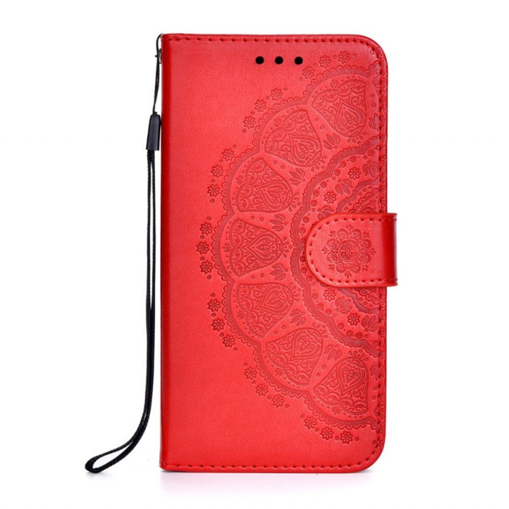 Flip Case Für Xiaomi Mi 11 Ultra Korallen-mandala