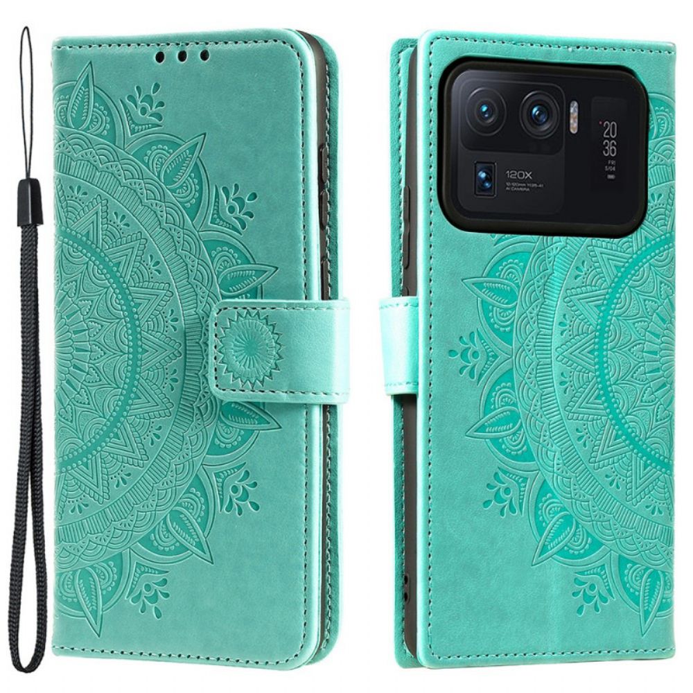 Flip Case Für Xiaomi Mi 11 Ultra Sonnen-mandala