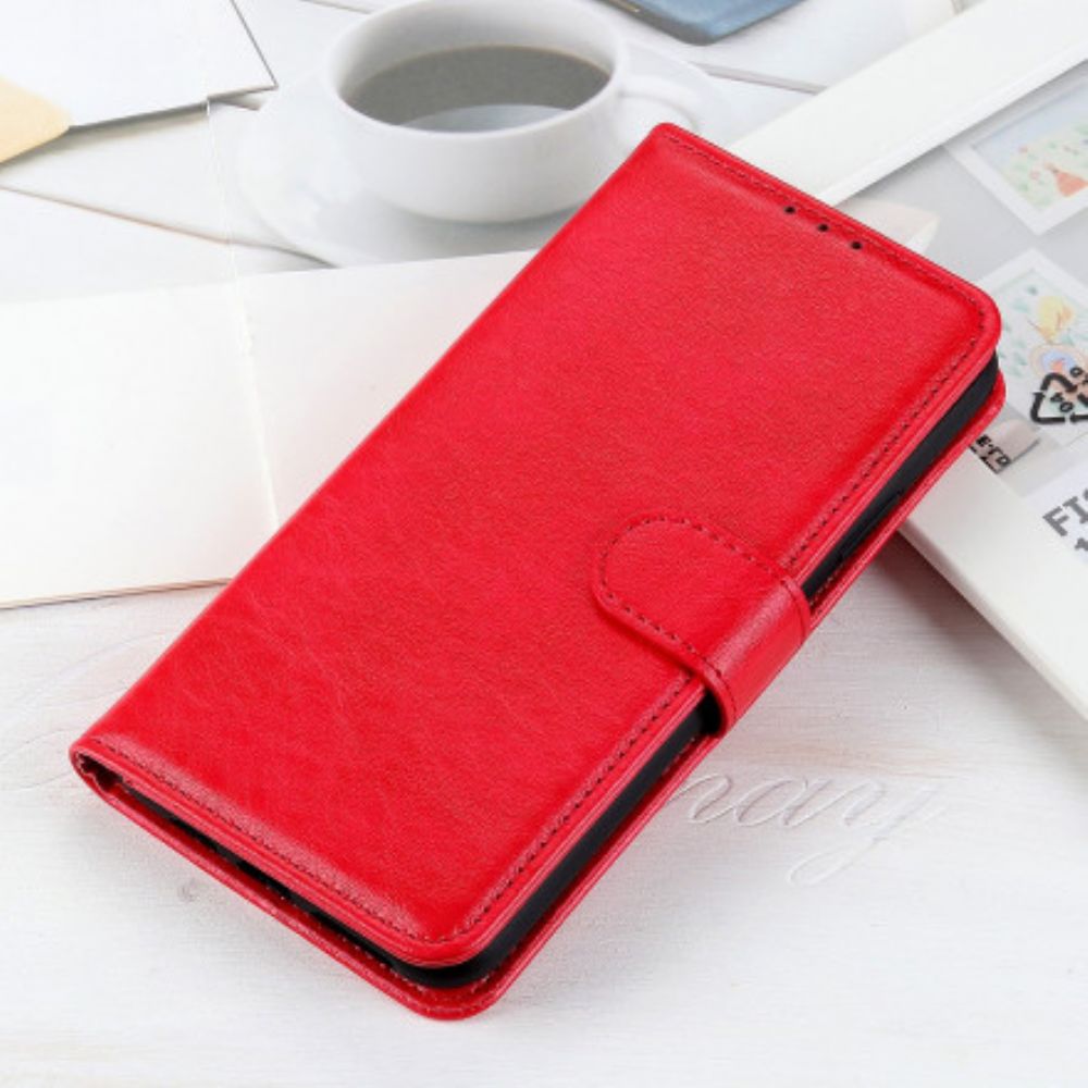 Flip Case Für Xiaomi Mi 11 Ultra Texturiertes Kunstleder