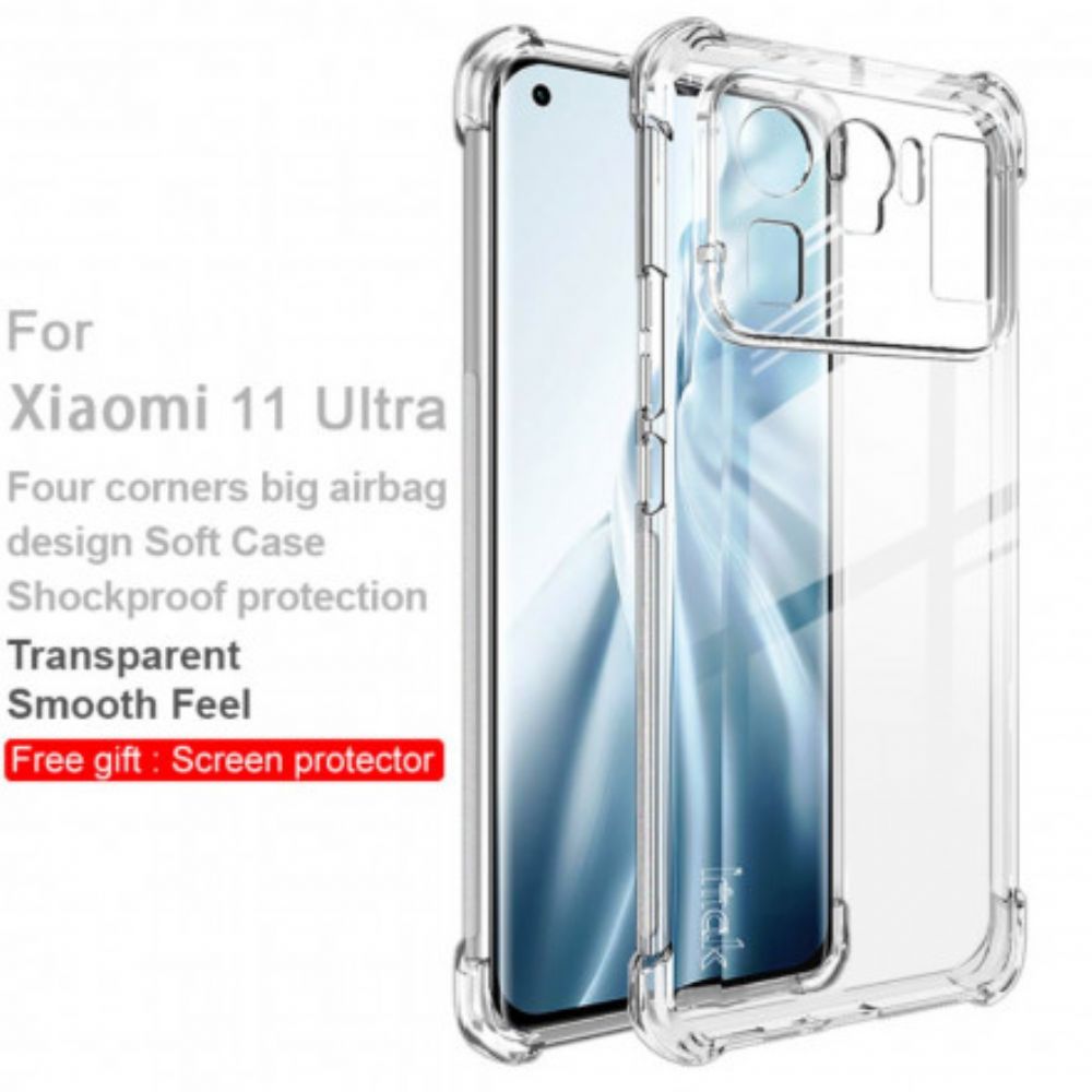 Hülle Für Xiaomi Mi 11 Ultra Transparentes Seidiges Imak