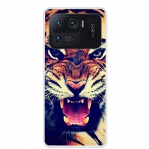 Hülle Für Xiaomi Mi 11 Ultra Vorderer Tiger