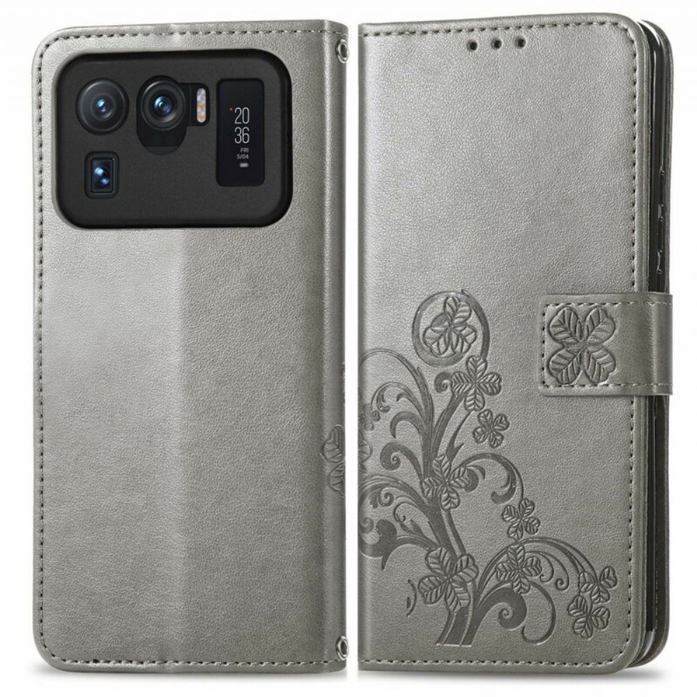 Lederhüllen Für Xiaomi Mi 11 Ultra Asiatische Blumen