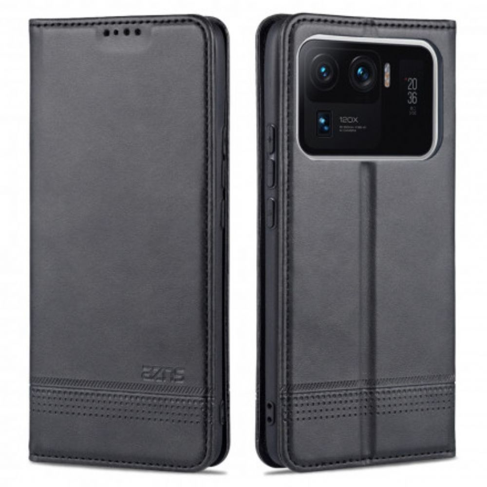 Schutzhülle Für Xiaomi Mi 11 Ultra Flip Case Azns-lederstil