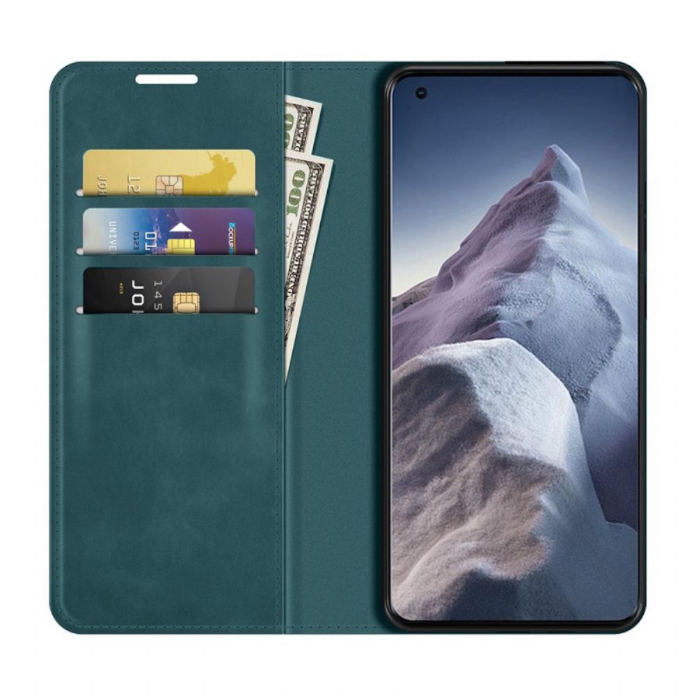 Schutzhülle Für Xiaomi Mi 11 Ultra Flip Case Neue Skin-touch-farben