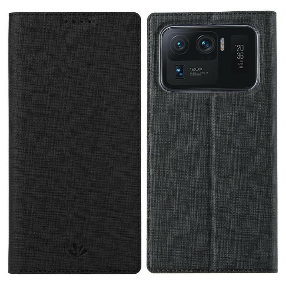 Schutzhülle Für Xiaomi Mi 11 Ultra Flip Case Texturiertes Vili Dmk