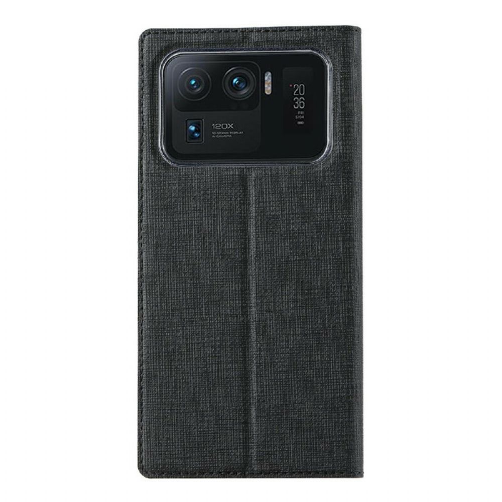 Schutzhülle Für Xiaomi Mi 11 Ultra Flip Case Texturiertes Vili Dmk