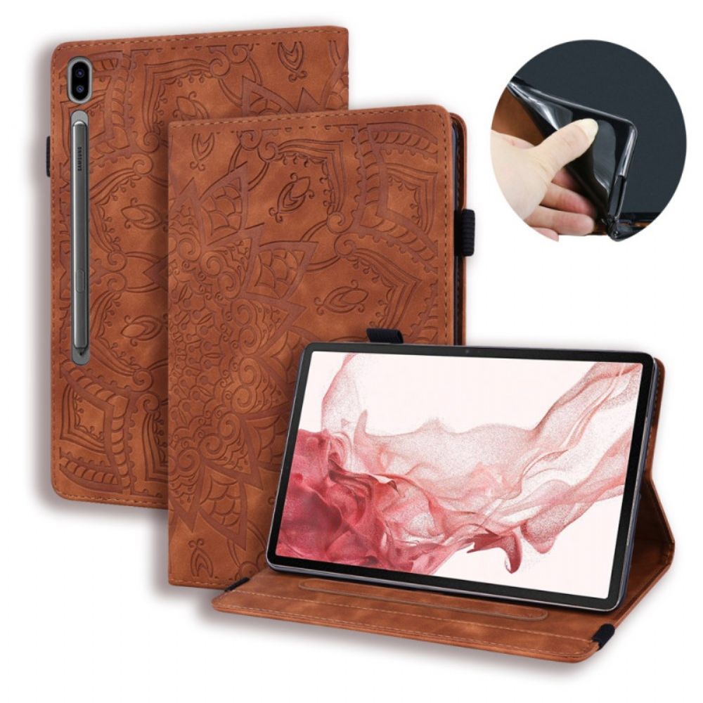 Case Für Samsung Galaxy Tab S9 Fe Plus Blumenmuster