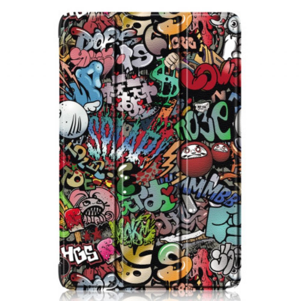 Samsung Galaxy Tab S9 Fe Plus Hübsches Graffiti