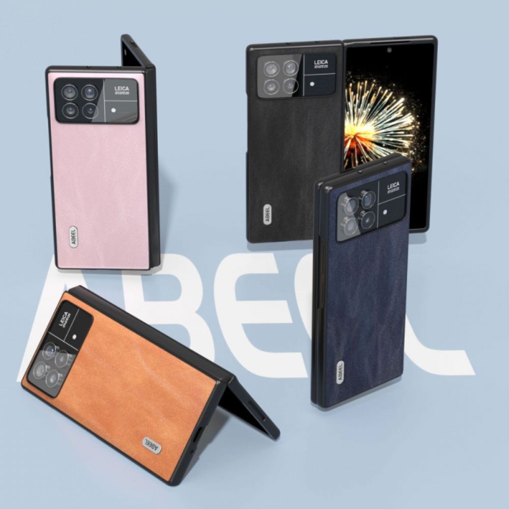 Hülle Xiaomi Mix Fold 3 Abeel Ledereffekt