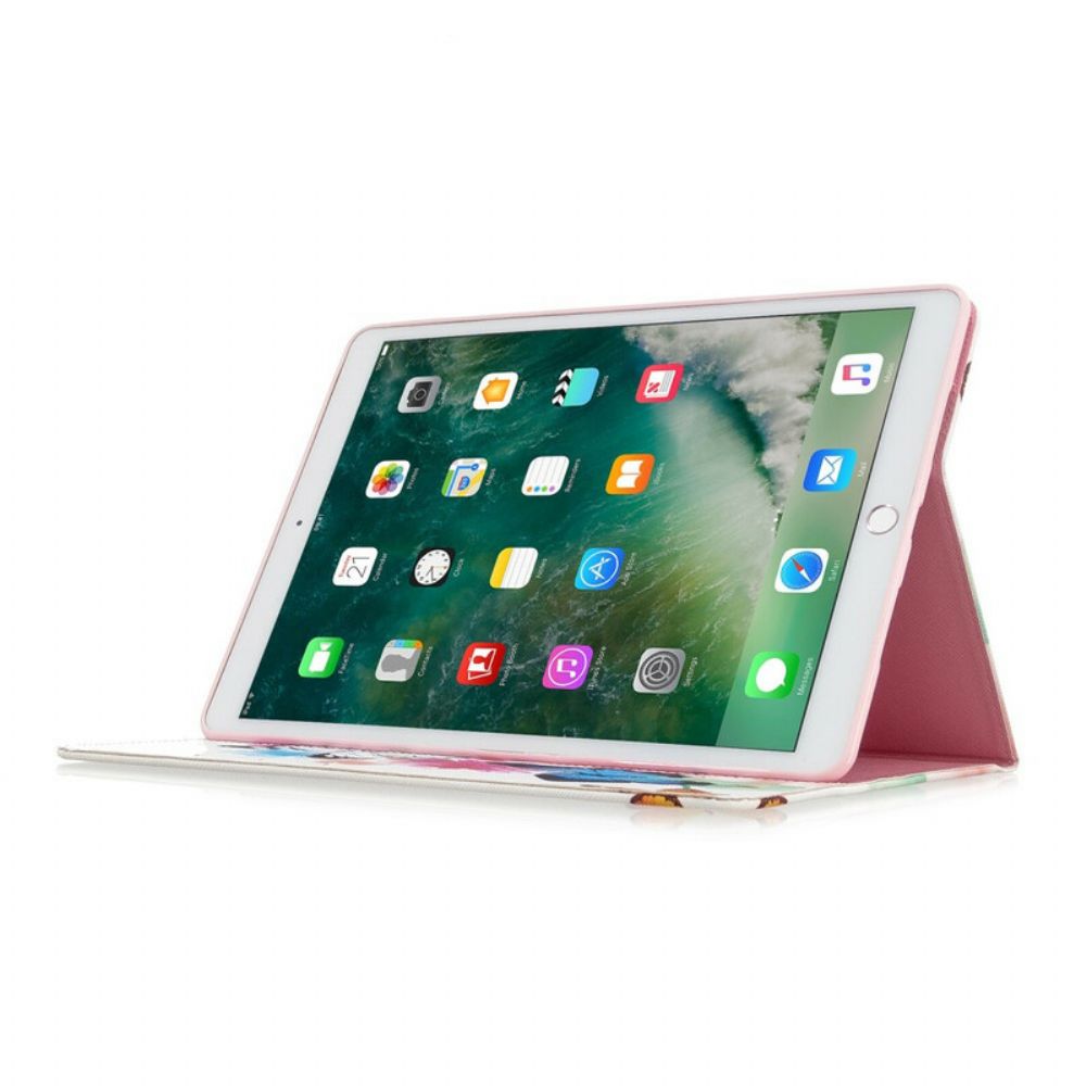 Case Für iPad 10.2" (2024) (2024) / Air 10.5" / Pro 10.5" Blumenmalerei