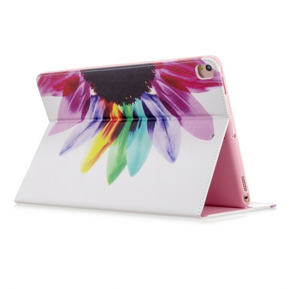 Case Für iPad 10.2" (2024) (2024) / Air 10.5" / Pro 10.5" Blumenmalerei