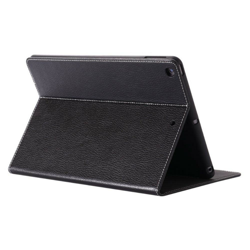 Case Für iPad 10.2" (2024) (2024) / Air 10.5" / Pro 10.5" Gebei Litschi-lederimitat