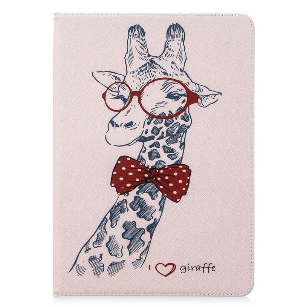 Case Für iPad 10.2" (2024) (2024) / Air 10.5" / Pro 10.5" Kluge Giraffe