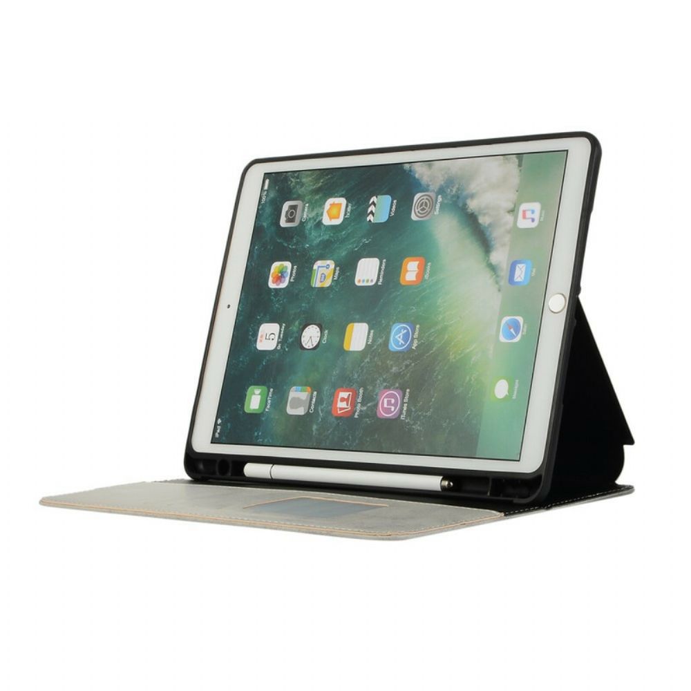 Case Für iPad 10.2" (2024) (2024) / Air 10.5" / Pro 10.5" Luxus-leder-effekt